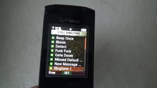 Ringtones on the Casio GzOne Cell-Phone