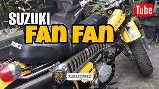 DANED PRODUCTION - SUZUKI FAN FAN RV 125 TRACKER 1973 classic scrambler