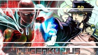 Accurate Saitama (Edited by Kylmadog) vs Jotaro K1 V2 ANIME MUGEN JUS