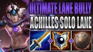 Dominating Lane is EASY with ACHILLES SOLO | SMITE 2 Gameplay