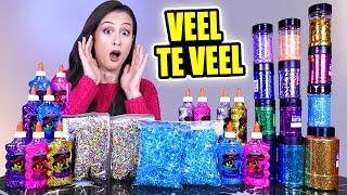 TE VEEL INGREDIËNTEN AAN SLIJM TOEVOEGEN! || Slime Sunday