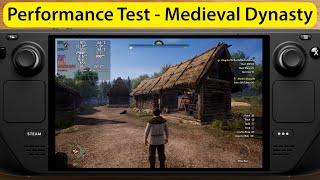 Medieval Dynasty | Steam Deck OLED Performance Test + Settings | Low vs Medium vs High vs Ultra