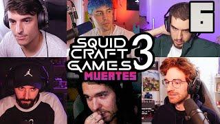 MU3RT3S EN LOS SQUID CRAFT GAMES 3 DIA 6