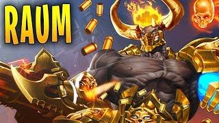 RAUM UNKILLABLE BUILD! | Paladins PTS Gameplay