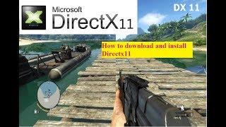 how to download and install directx 11   Microsoft DirectX 11