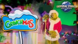 GRINCHMAS TREE LIGHTING: NEW Holiday Show at Universal Studios Hollywood 2024