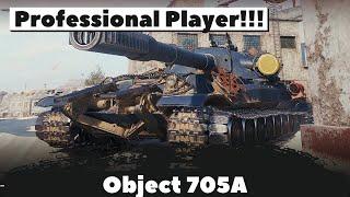 World of Tank Professional game on Object 705A / 11.5K DAMAGE 9 KILLS!!!