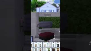 Идея для постройки ванной комнаты The Sims 4