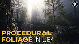 Procedural Foliage in Unreal Engine 4 | UE4 Tutorial (2020)