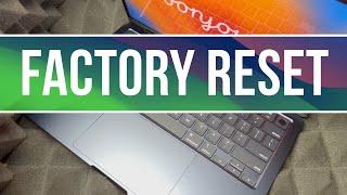 How to Factory Reset MacBook Air in 2024