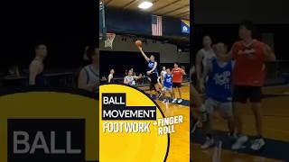 BALL MOVEMENT | FOOTWORK | FINGER ROLL