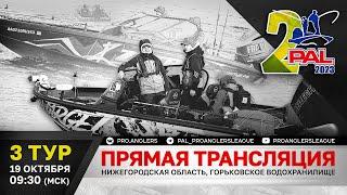 Рыболовный турнир PAL 2023. Прямая трансляция. Финальный этап. Третий тур