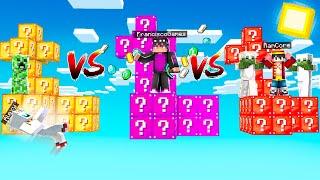 ISLA de LUCKY BLOCK ALEXY vs RAMCORE vs FRANCISCO  MINECRAFT con los PANAS