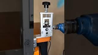 A small wire stripping machine