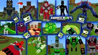  BEN 10 V21 UPDATED MOD FOR MINECRAFT PE | MCPE 1.20+