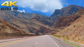 St. George to Las Vegas Complete Scenic Drive 4K Virgin River Gorge Utah Arizona Nevada I-15