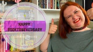 HAPPY BOOKTUBE ANNIVERSARY | Lauren and the Books