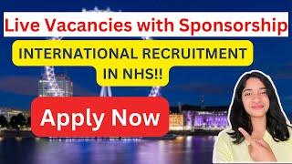 Get NHS Jobs with Sponsorship- March 2025 | How to apply for NHS jobs - Good Supporting Information