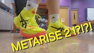 The NEW BEST Volleyball Shoe!?!? - ASICS METRISE 2 - Initial Thoughts and Comparison!