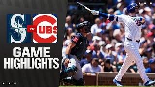 Mariners vs. Cubs Game Highlights (6/21/25) | MLB Highlights