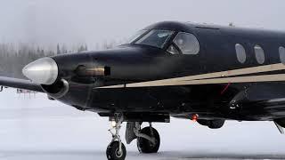 Kudlik Aviation | Pilatus PC-12 engine start | C-GKUC | Val-d'Or (CYVO)