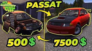 $500 VOLKSWAGEN PASSAT B5 from GRANDMA! | My Summer Car #92