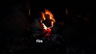 Camp fire in Bangladesh