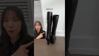 Watch this before you buy knee high boots!