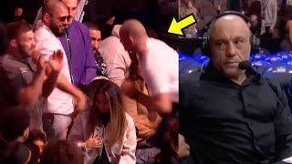 Joe Rogan REACTS To Sean Strickland Going After Dricus Du Plessis At UFC 296