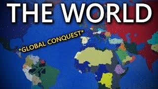 THE WORLD MAP in Roblox Conquer Europe WW2