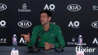 Djokovic Not too bad - AO final 2020