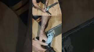 Ремонт деки самоката Scooter Deck Repair. #Самокат #Ремонт #DIY#Транспорт#Scooter #Repair #Shorts