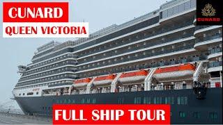 Cunard - Queen Victoria | Full Ship Tour | December 2024