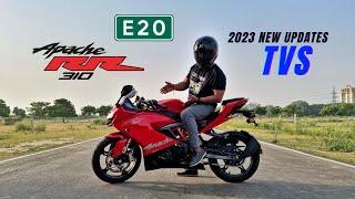 2023 Tvs Apache RR310 Bs7 E20 Flex Fuel Update | Ride Review