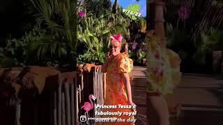 Animal kingdom lodge | outfit of the day | princess Tessa #short #animalkingdomlodge