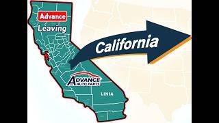 Advance Auto Parts Closing ALL California Stores! WHY?