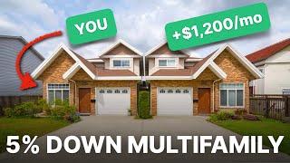 NEW 5% DOWN Multifamily Conventional Loan (2-4 units)