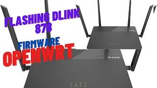 FLASH/INTSAL OPENWRT DI ROUTER D-LINK DIR878