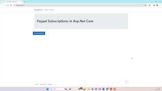 How to Create Subscriptions in Paypal in Asp.Net Core | Paypal Subscriptions