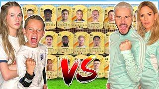 *NEW* FC24 CARD BATTLE!! KIDS VS PARENTS!! 