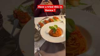 Have you visited this restaurant in Venice ? AdishaUkvlogs 195 #italy #shortvideo #restaurant