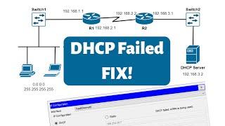 Fix 'DHCP failed. APIPA is being used' & EXPLANATION