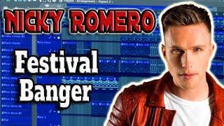 How To Make An EDM Festival Banger Like Nicky Romero | FL Studio 20 Tutorial!