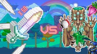 50 Terraprisma Vs All Bosses | Terraria