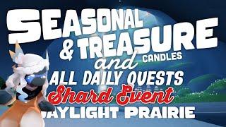 Today’s Season Candles, Treasure Cakes and Daily Quests | Daylight Prairie | SkyCotl | NoobMode