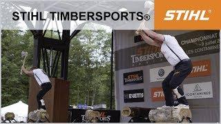 STIHL TIMBERSPORTS - LES CONTAMINES MONTJOIE - Championnat de France de Bûcheronnage