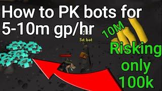 How to PK bots for 5-10m /hr in OSRS Guide | Beginner friendly