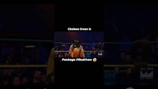 Chelsea green package piledriven by Pentagon jr.