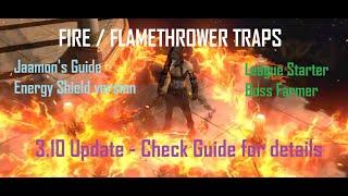 [3.10] Jaamon's Fire Trap Saboteur | Energy Shield Version | Boss killer + End game