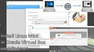 Install Linux Mint in Oracle Virtual Box on Windows 10